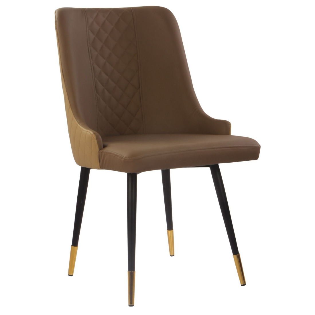 Primrose Milan Dining Table Chair - Brown